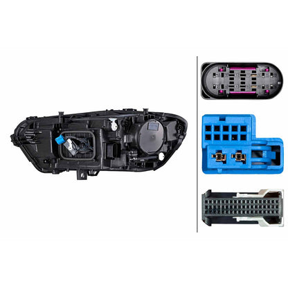 HELLA LED Headlight Unit - Right - 1LX015086-441