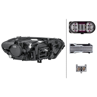 HELLA LED Headlight Unit - Left - 1LX015091-831