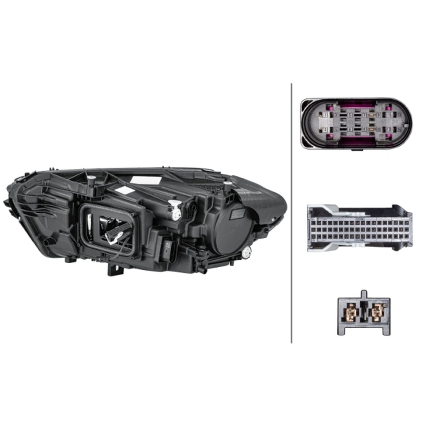 HELLA LED Headlight Unit - Right - 1LX015091-841