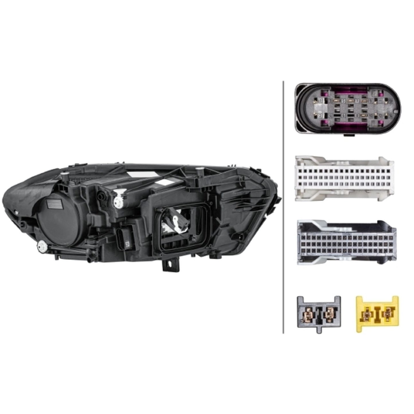 HELLA Bi-LED Headlight Unit - Left - 1LX015091-931