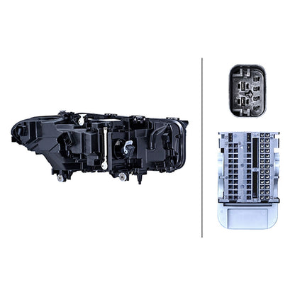 HELLA LED Headlight Unit - Left - 1LX015449-331