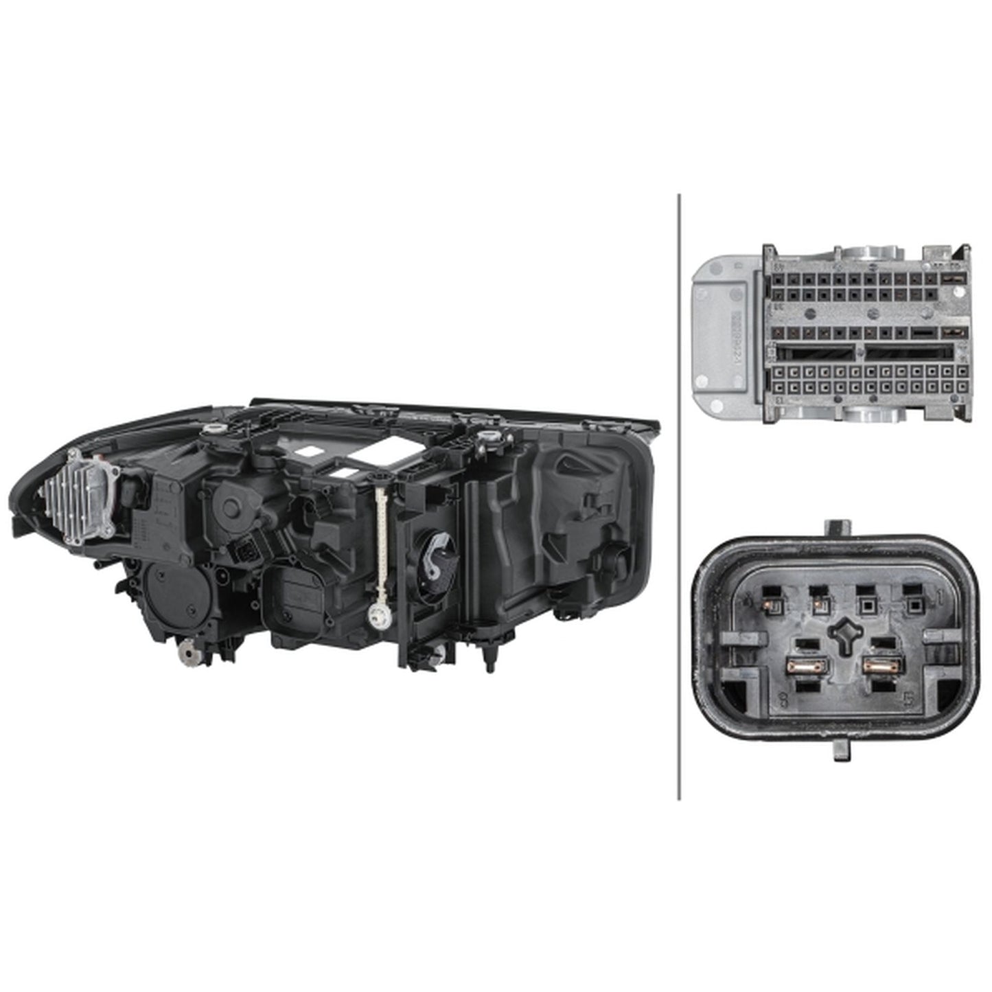 HELLA Matrix Headlight Unit - Left - 1LX015449-431