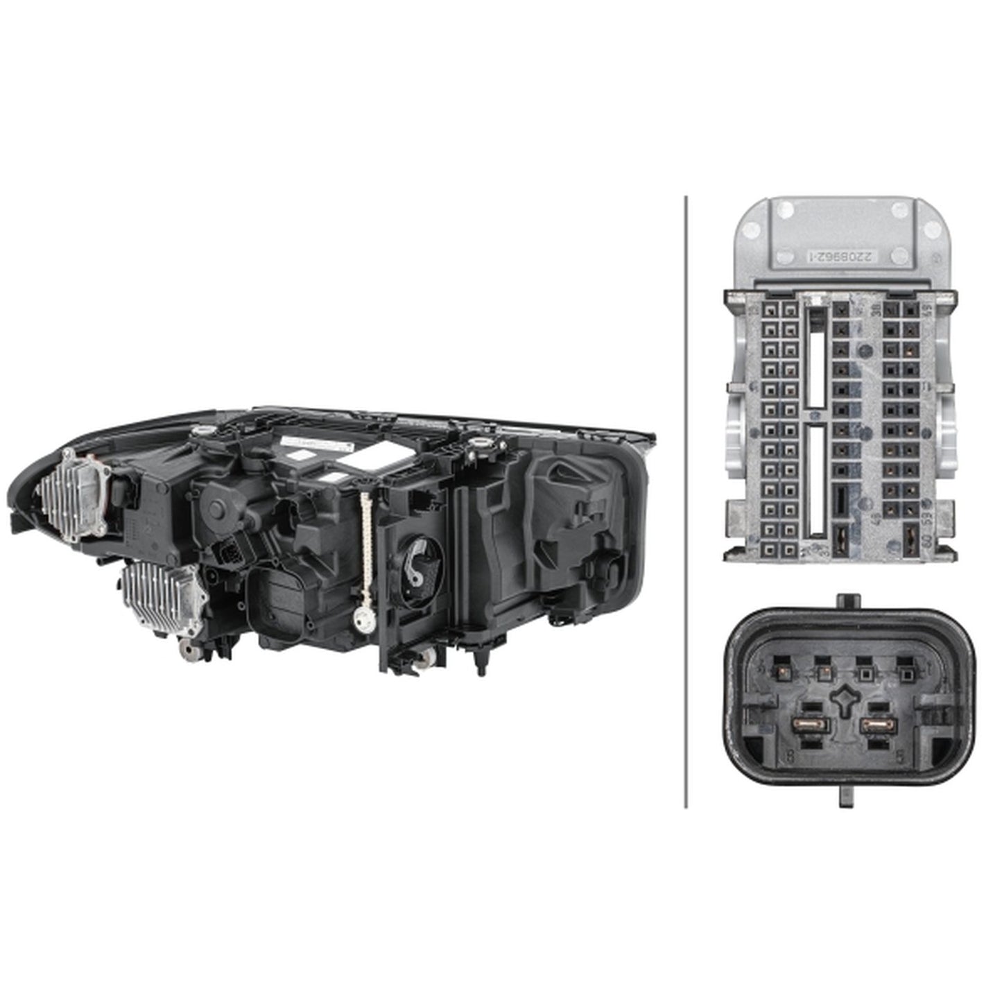 HELLA LED Headlight Unit - Left - 1LX015449-531