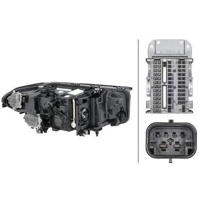 HELLA LED Headlight Unit - Left - 1LX015449-531