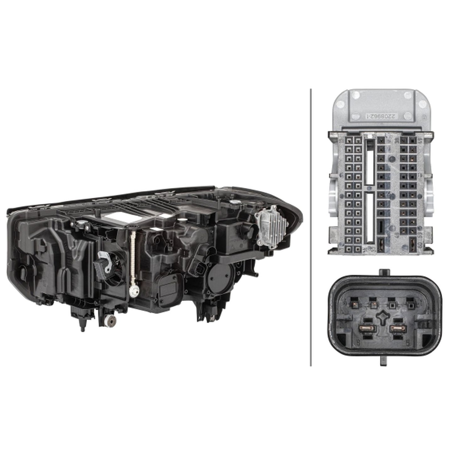 HELLA Matrix Headlight Unit - Right - 1LX015450-441