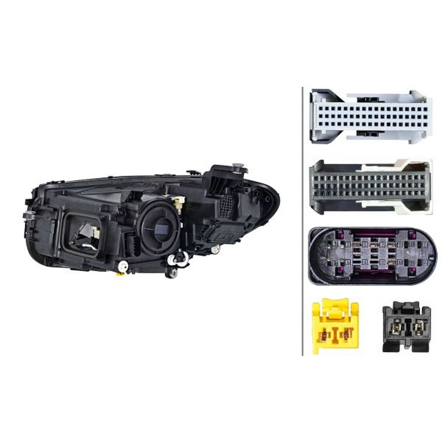 HELLA LED Headlight Unit - Right - 1LX015619-741