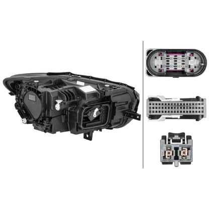 HELLA LED Headlight Unit - Left - 1LX015780-331