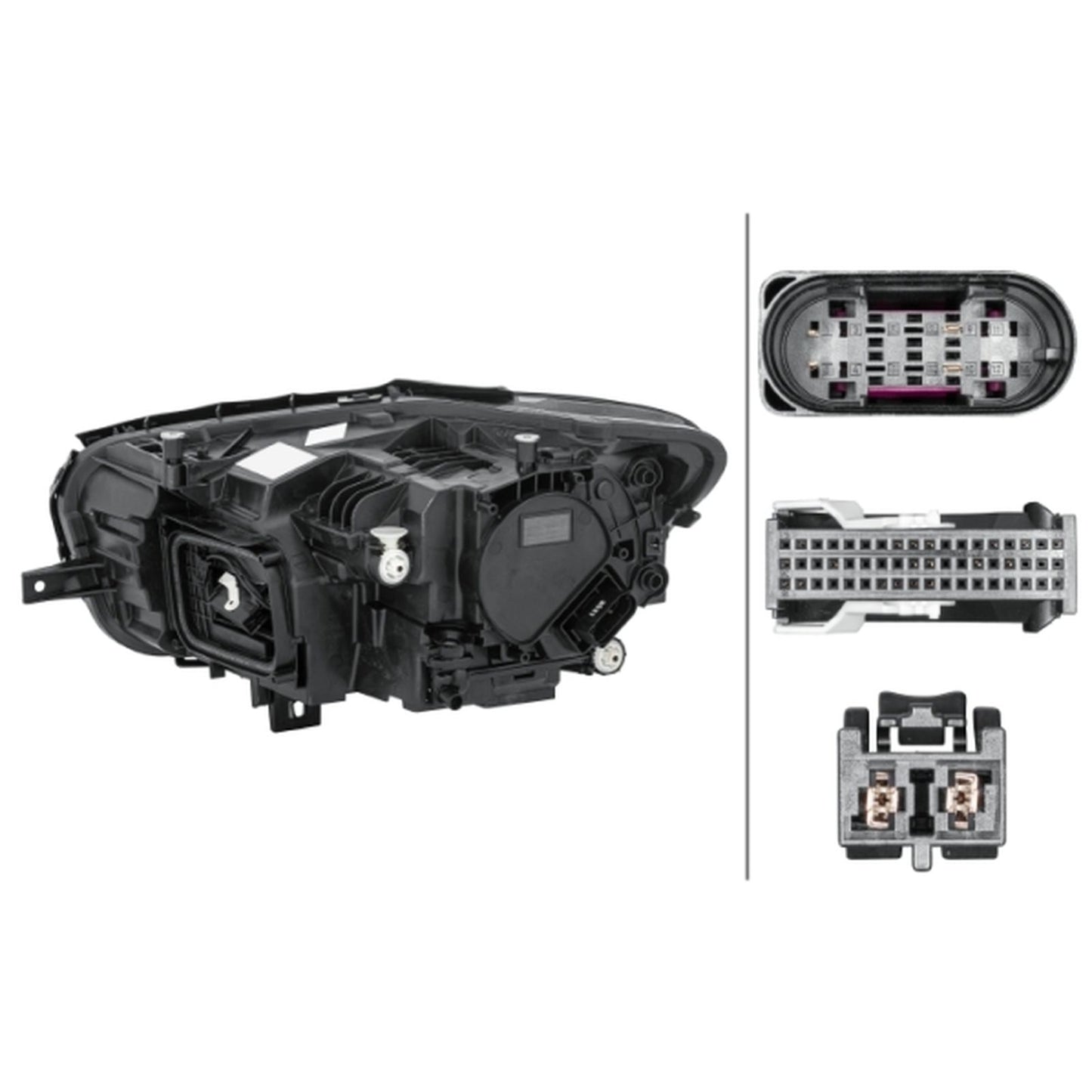HELLA LED Headlight Unit - Right - 1LX015780-341
