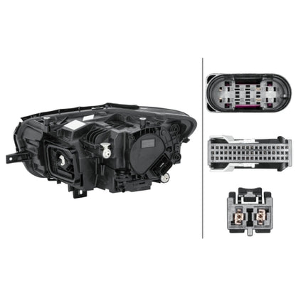 HELLA LED Headlight Unit - Right - 1LX015780-341