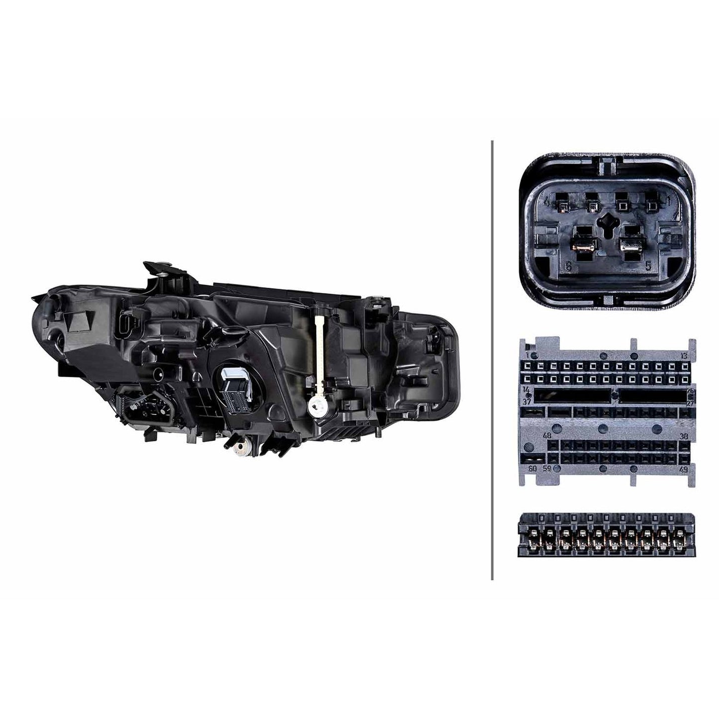 HELLA Matrix Headlight Unit - Left - 1LX016808-731