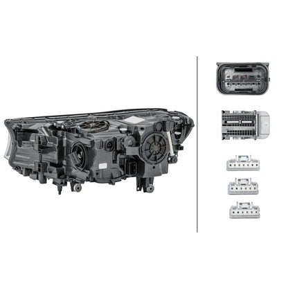 HELLA LED Headlight Unit - Right - 1LX354854-201