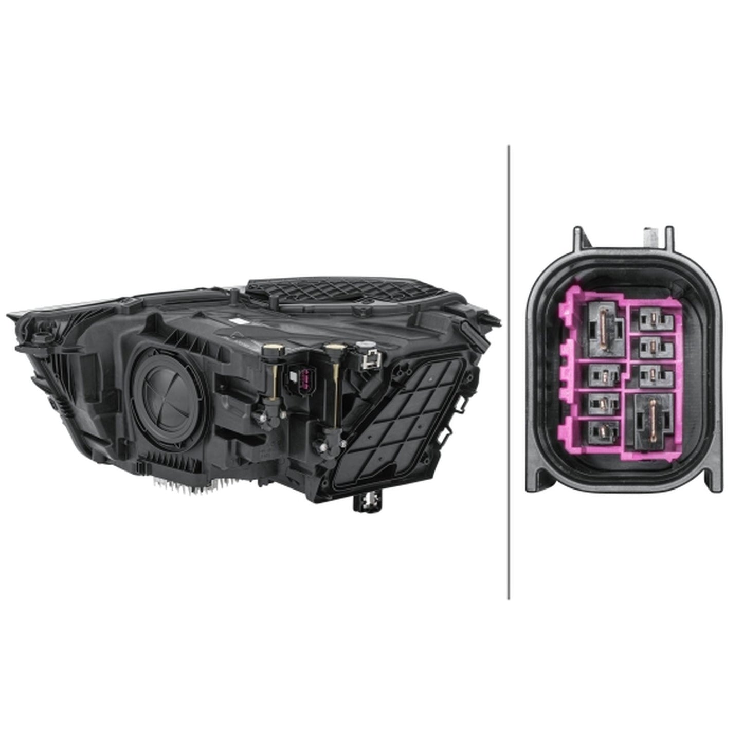 HELLA LED Headlight Unit - Right - 1LX354870-041