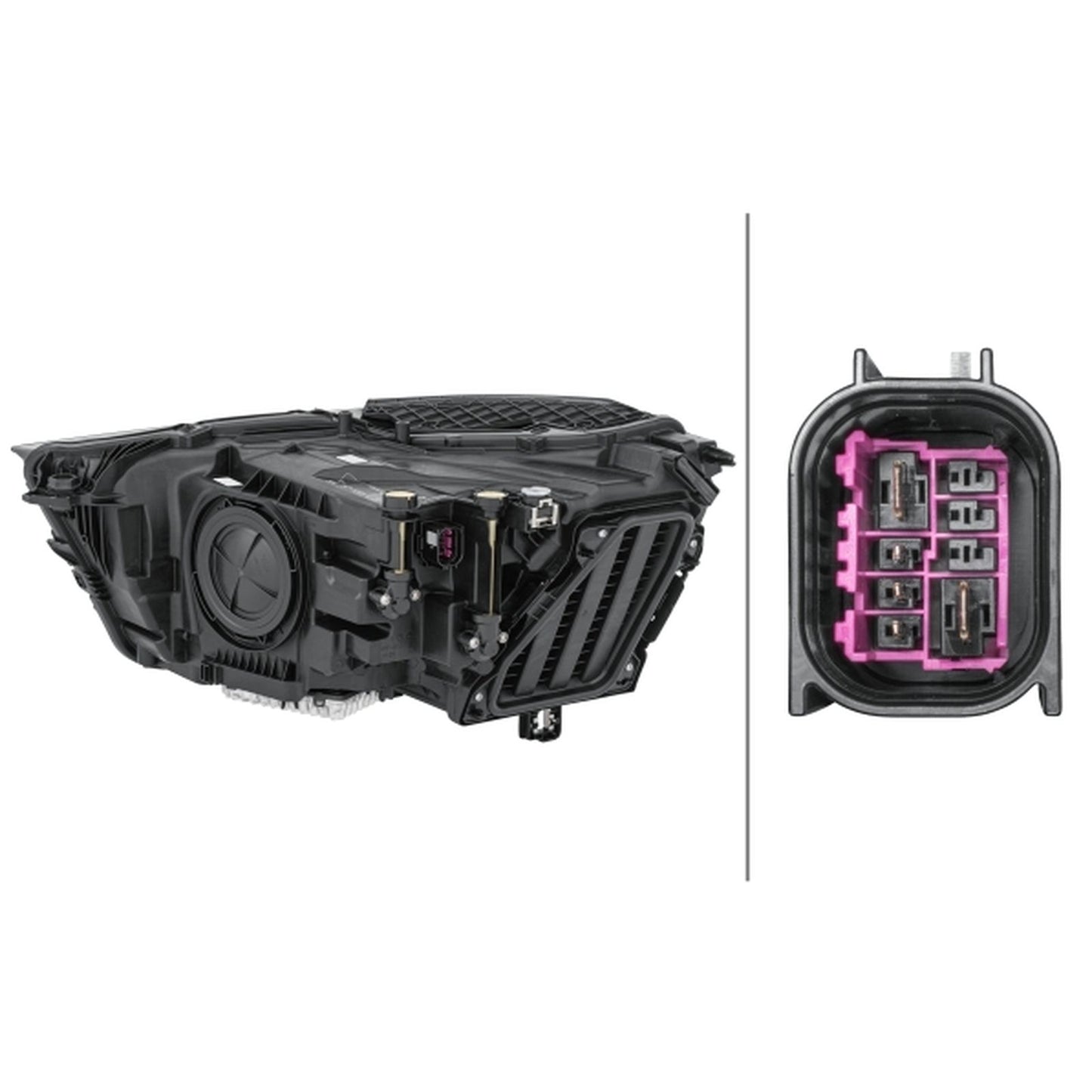 HELLA Matrix Headlight Unit - Right - 1LX354870-161