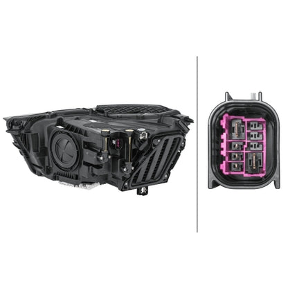 HELLA Matrix Headlight Unit - Right - 1LX354870-161