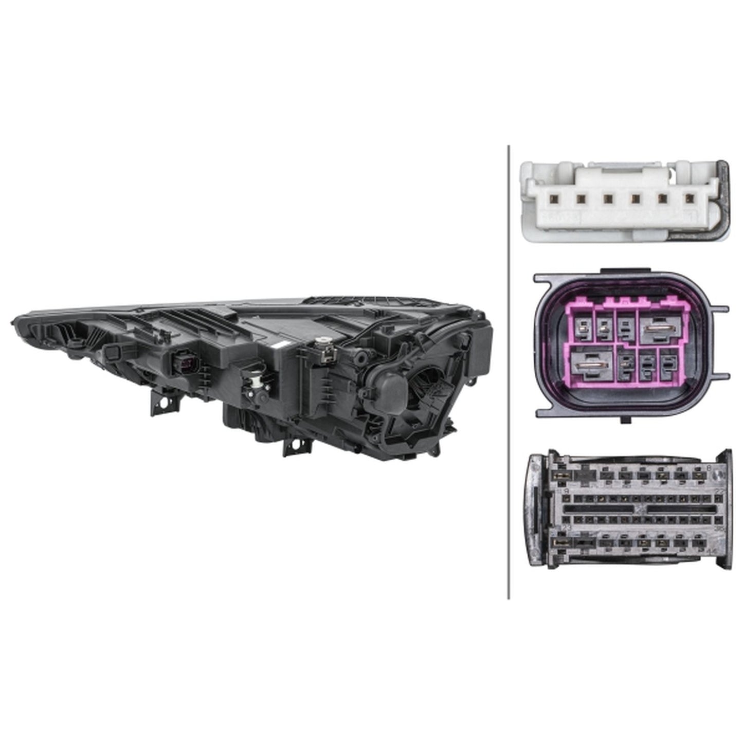 HELLA LED Headlight Unit - Right - 1LX354871-041