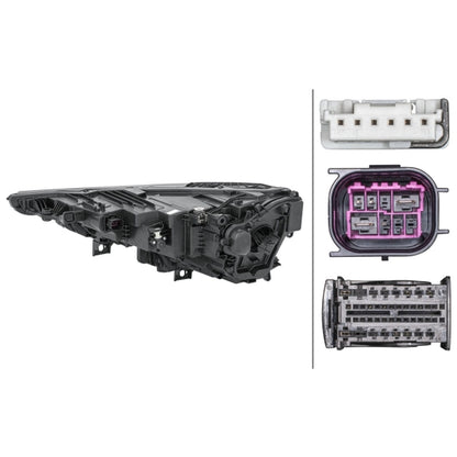 HELLA LED Headlight Unit - Right - 1LX354871-041