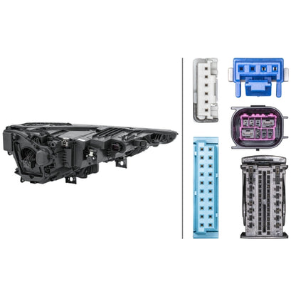 HELLA Matrix Headlight Unit - Left - 1LX354871-091