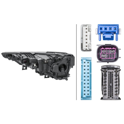 HELLA Matrix Headlight Unit - Right - 1LX354871-101