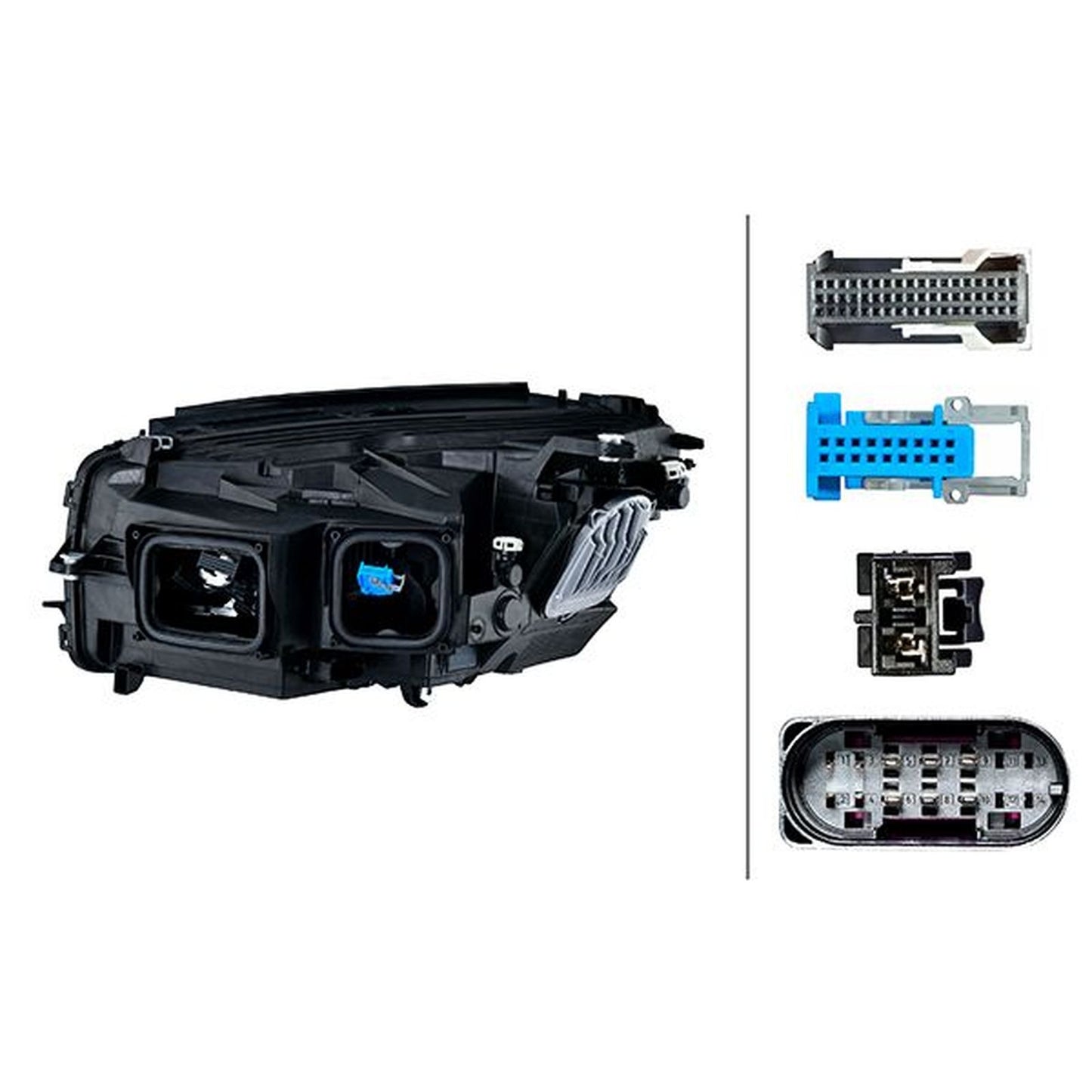 HELLA LED Headlight Unit - Right - 1LX354877-121