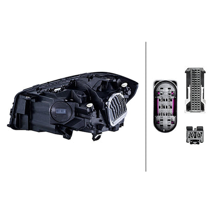 HELLA LED Headlight Unit - Right - 1LX354879-041