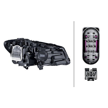 HELLA LED Headlight Unit - Left - 1LX354880-031