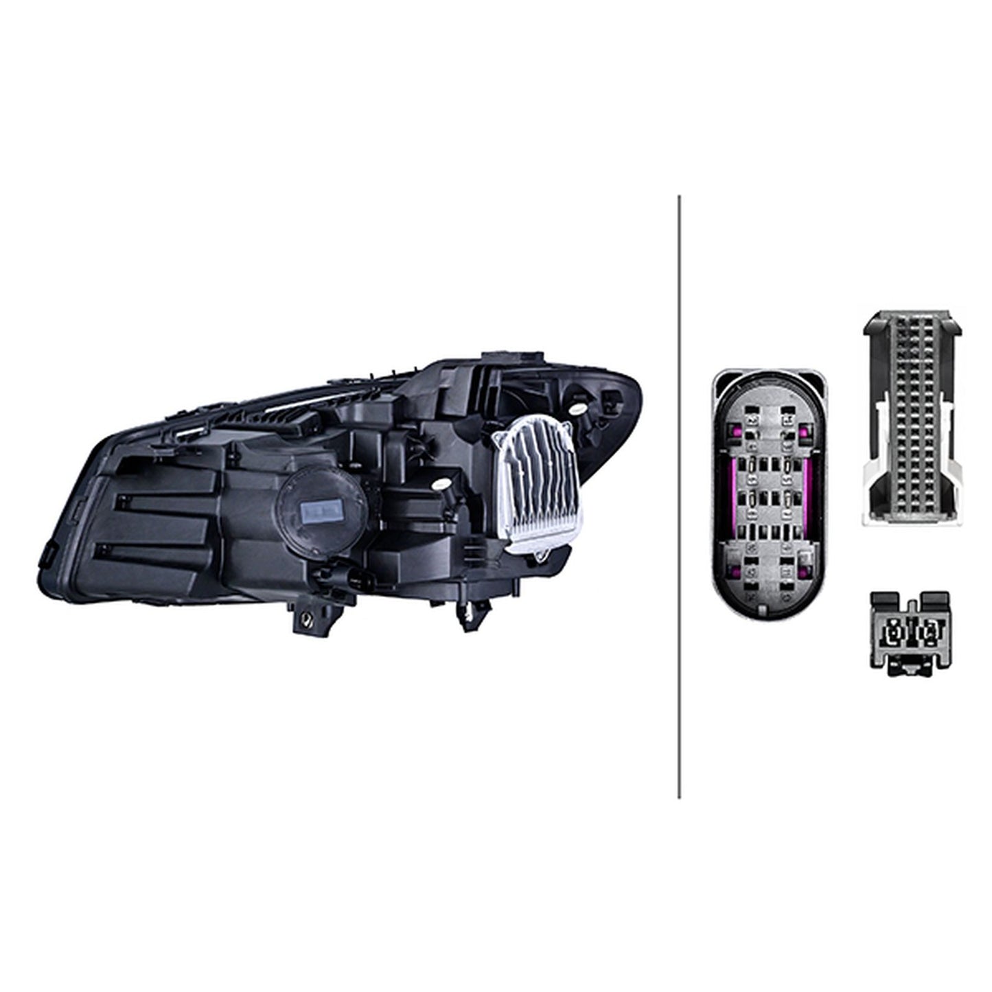 HELLA LED Headlight Unit - Right - 1LX354880-041