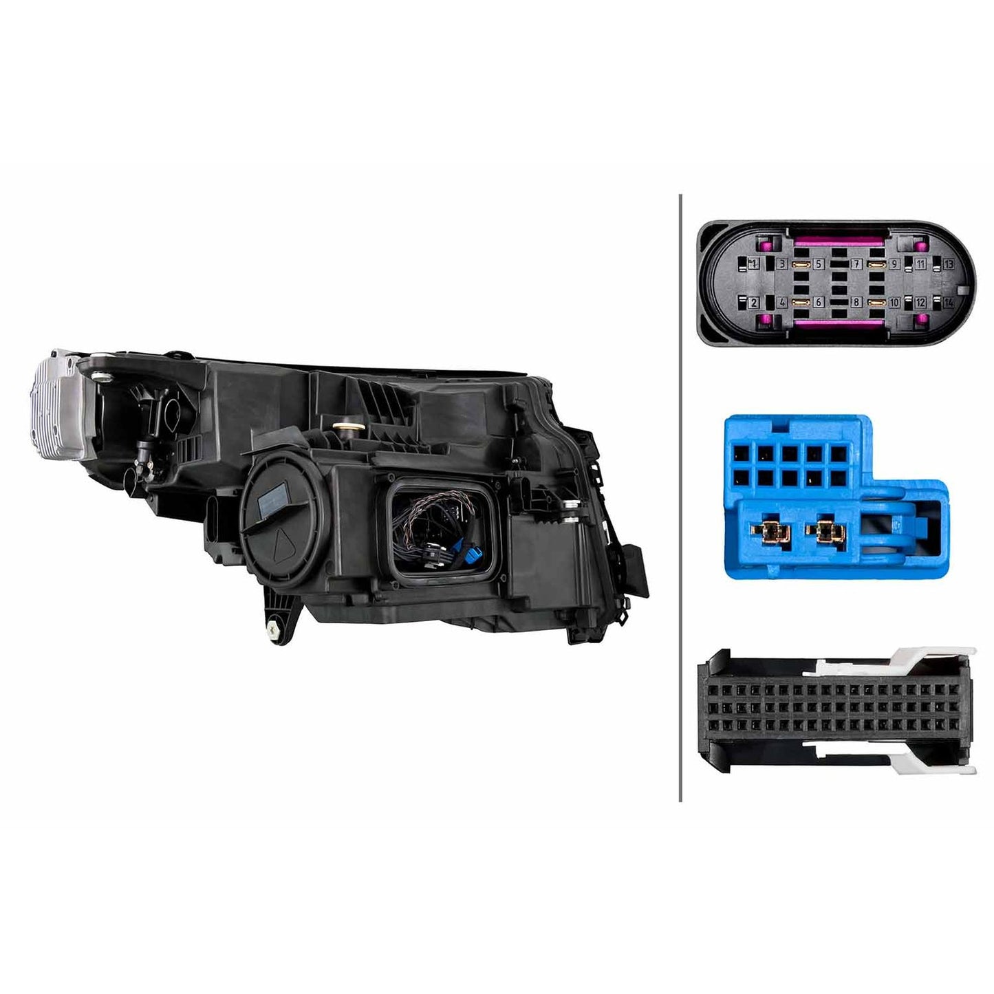 HELLA LED Headlight Unit - Left - 1LX354898-031