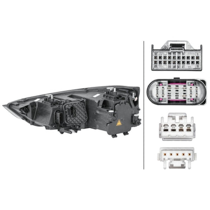 HELLA LED Headlight Unit - Right - 1ZS354838-121