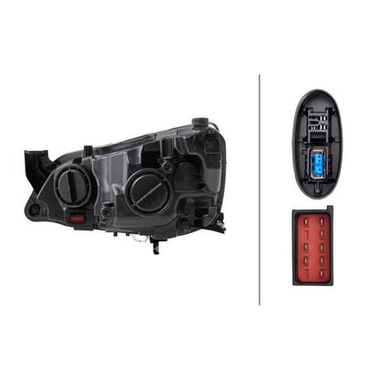 HELLA LED Headlight Unit - Right - 1ZT010012-421