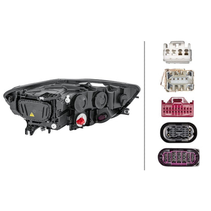 HELLA LED Headlight Unit - Left - 1ZT011150-311