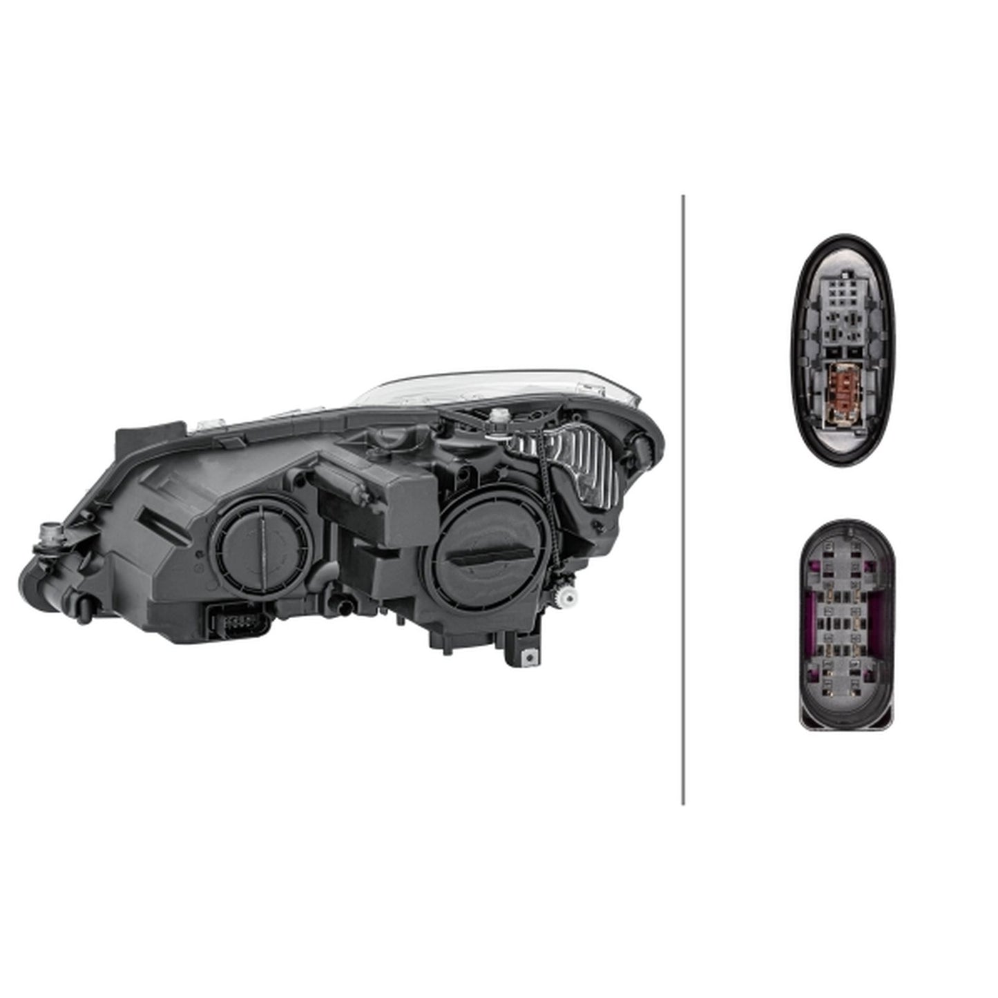 HELLA LED Headlight Unit - Right - 1ZT011733-061