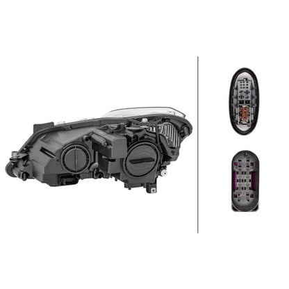 HELLA LED Headlight Unit - Right - 1ZT011733-061