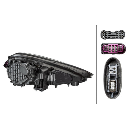 HELLA LED Headlight Unit - Left - 1ZT011745-751