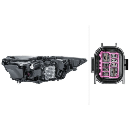 HELLA Matrix Headlight Unit - Left - 1ZX013377-131