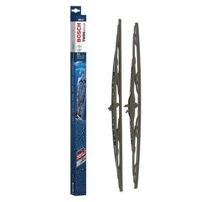 801S Bosch Twin Wiper Blades - Specific Fit Twin Pack