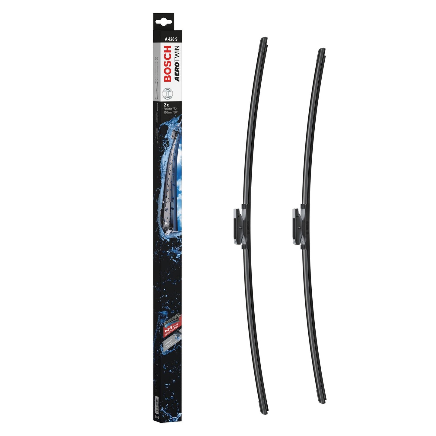 A428S Bosch Aerotwin Wiper Blades Twin Pack