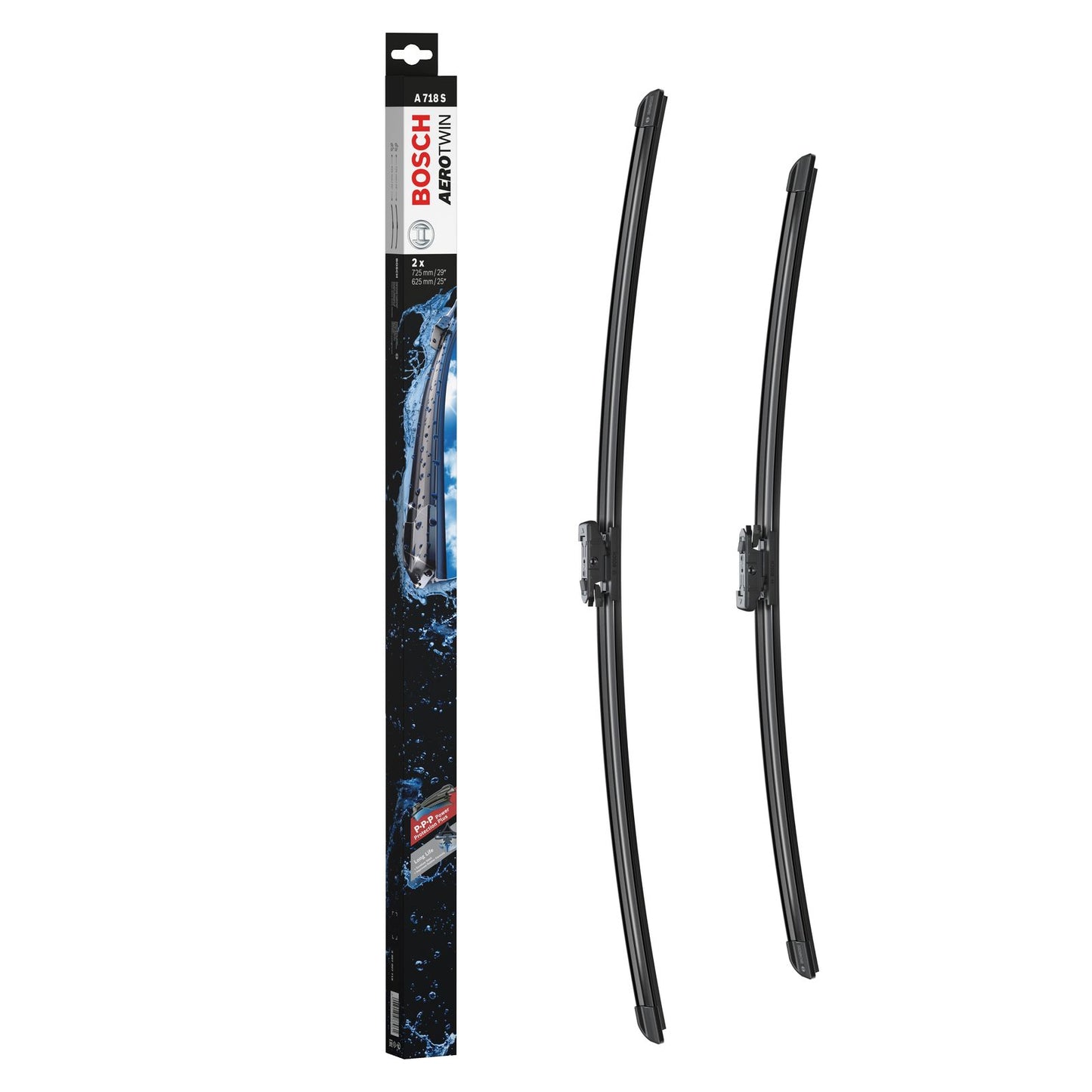 A718S Bosch Aerotwin Wiper Blades Twin Pack