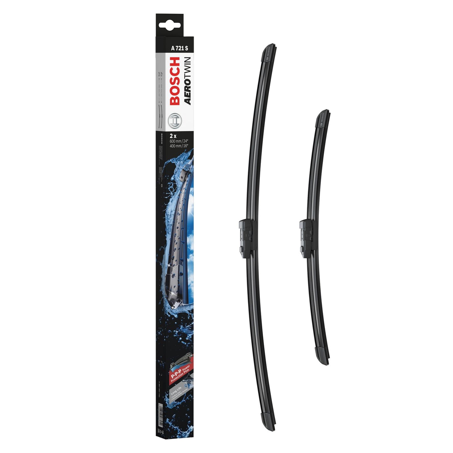A721S Bosch Aerotwin Wiper Blades Twin Pack