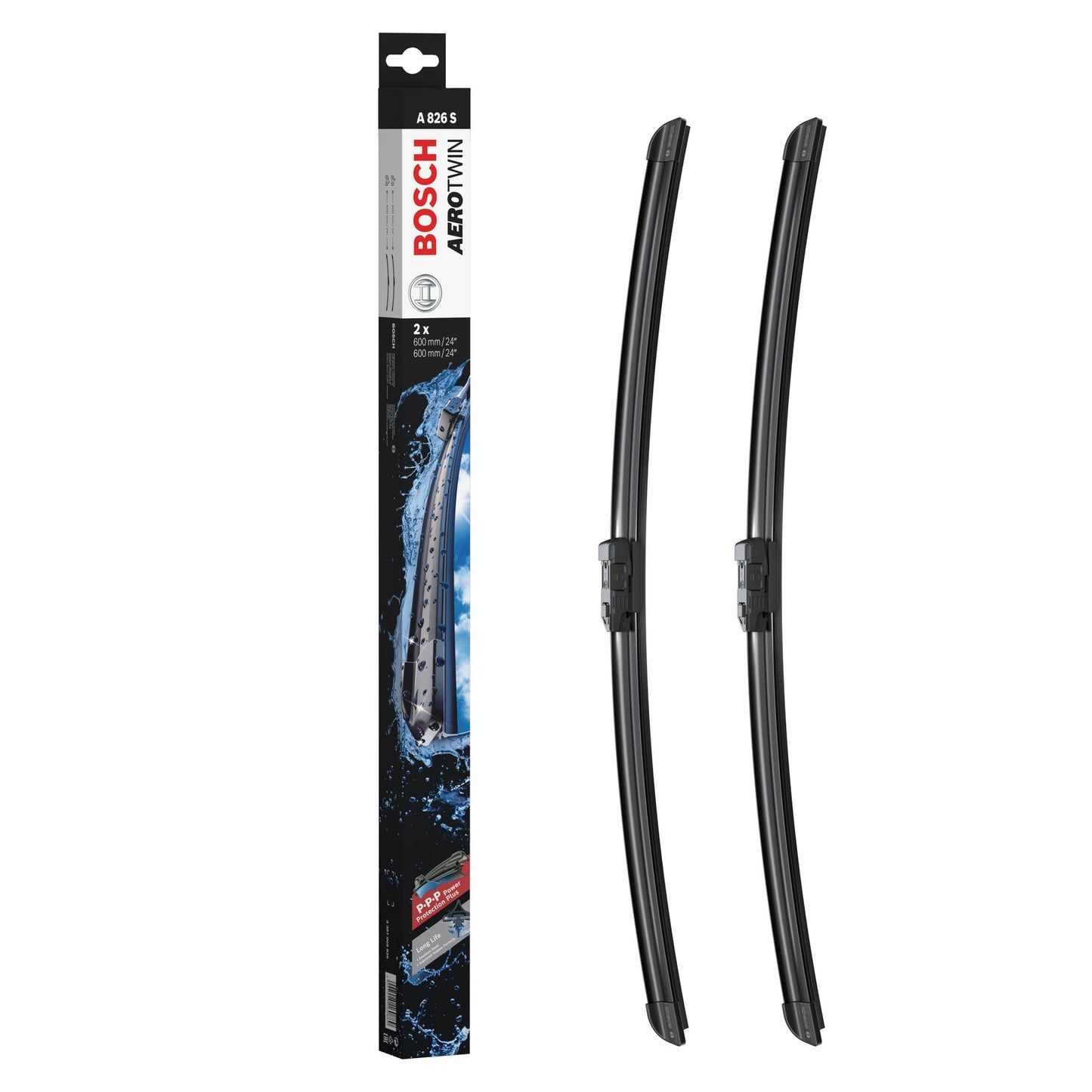 A826S Bosch Aerotwin Wiper Blades Twin Pack