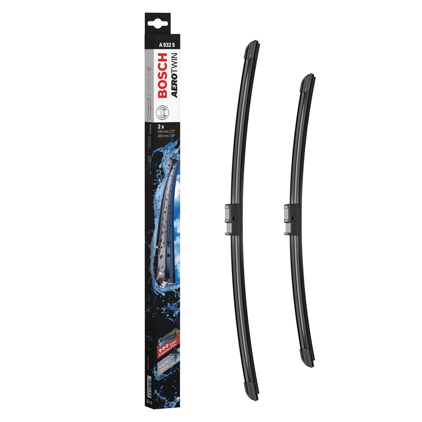 A932S Bosch Aerotwin Wiper Blades Twin Pack