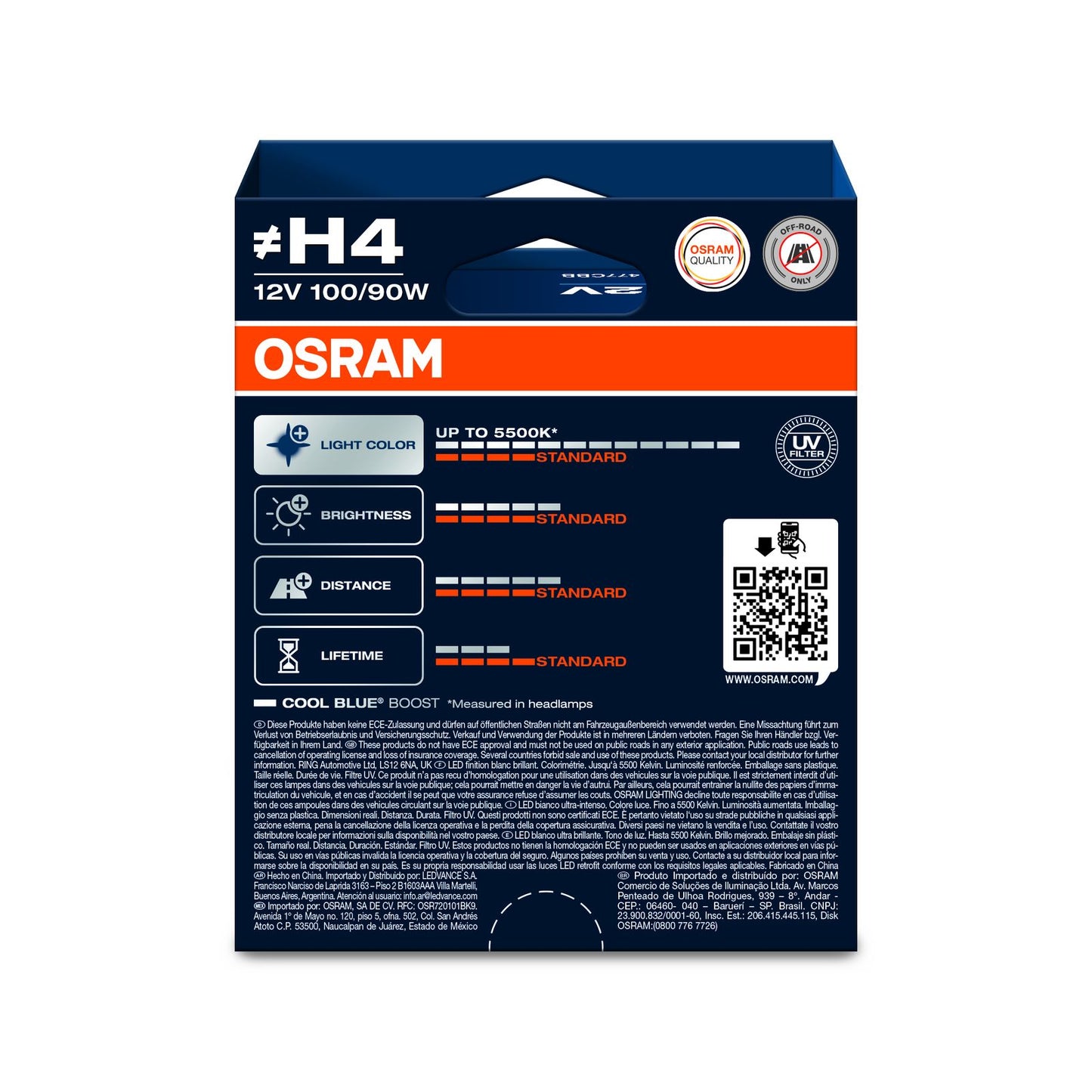 Osram Cool Blue Boost H7 (Twin)
