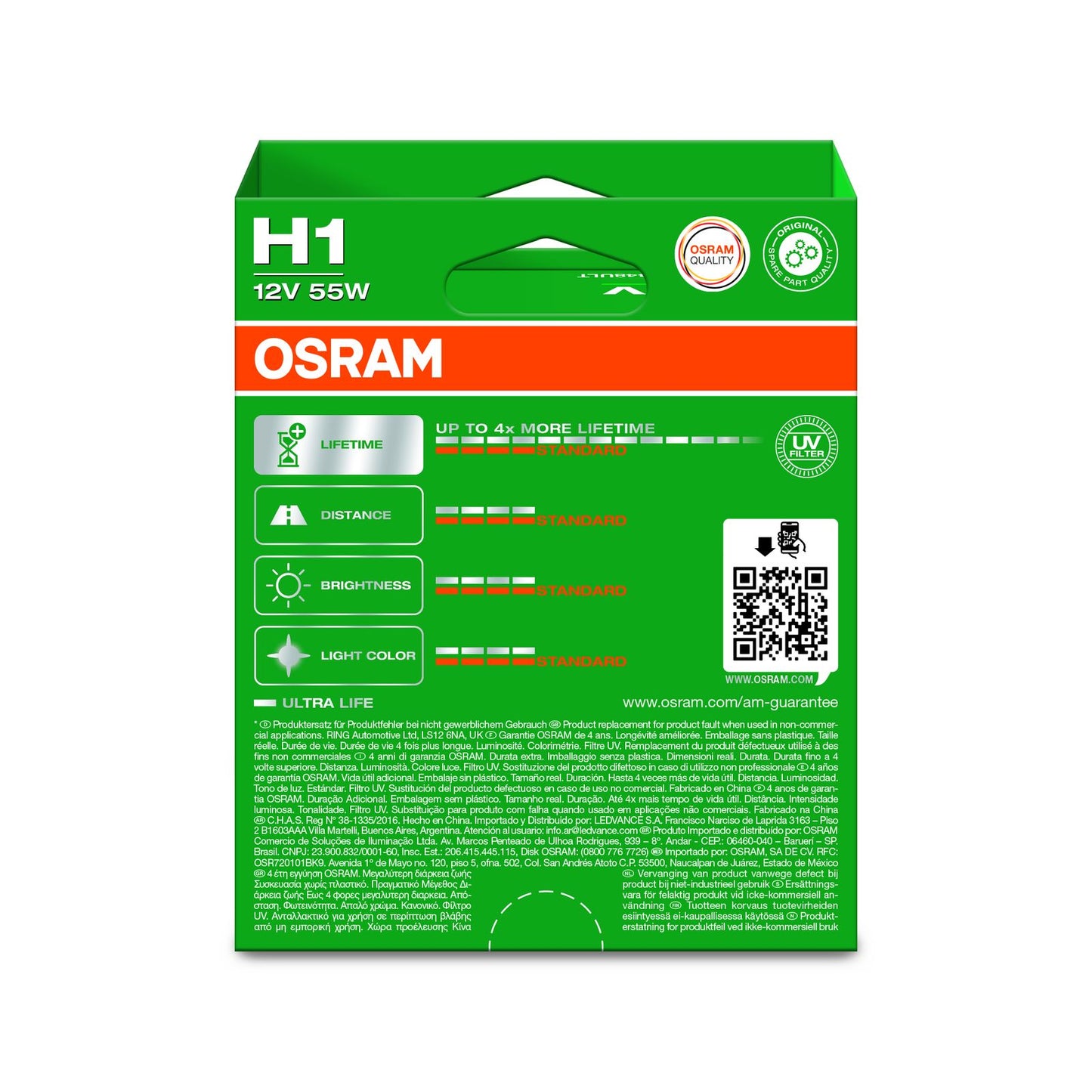 Osram Ultra Life H1 (Twin)