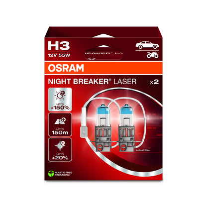 Osram Night Breaker Laser H3 (Twin)