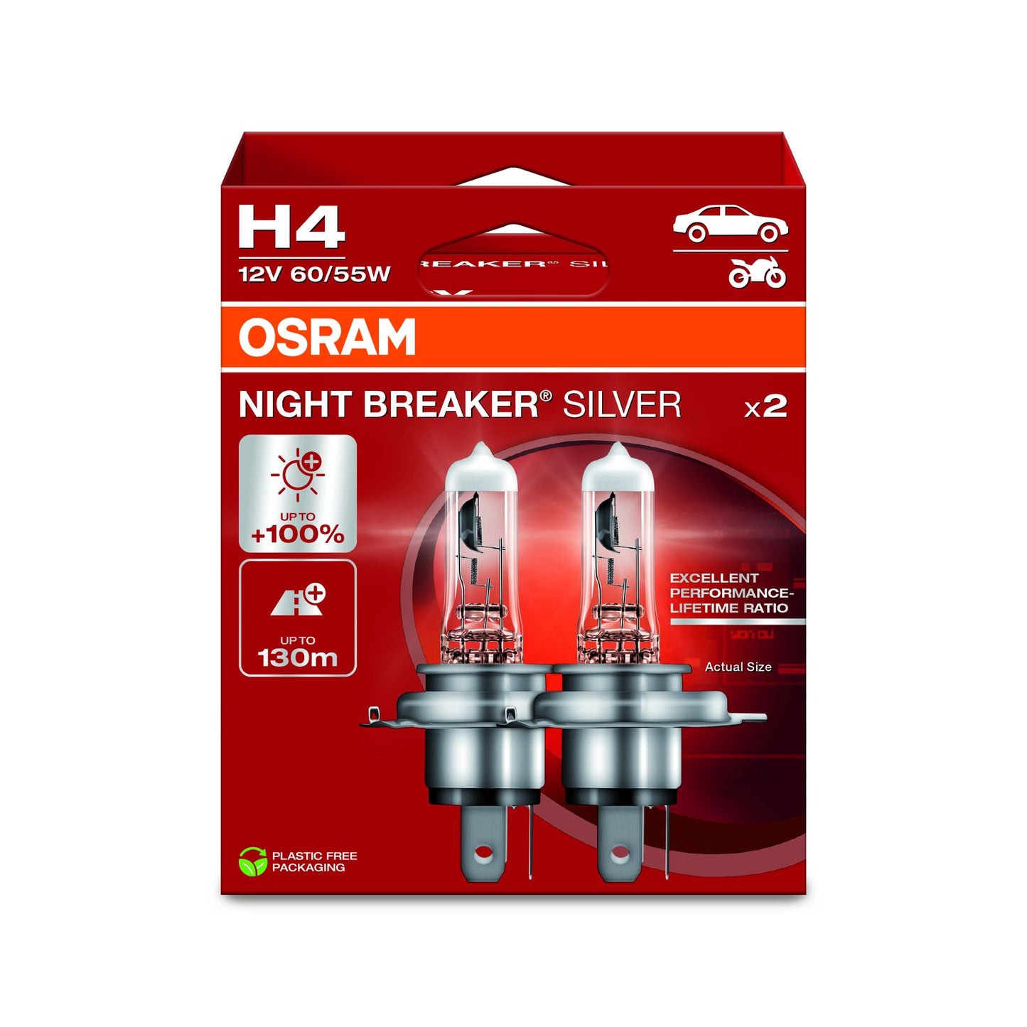 Osram Night Breaker Silver H4 (Twin)