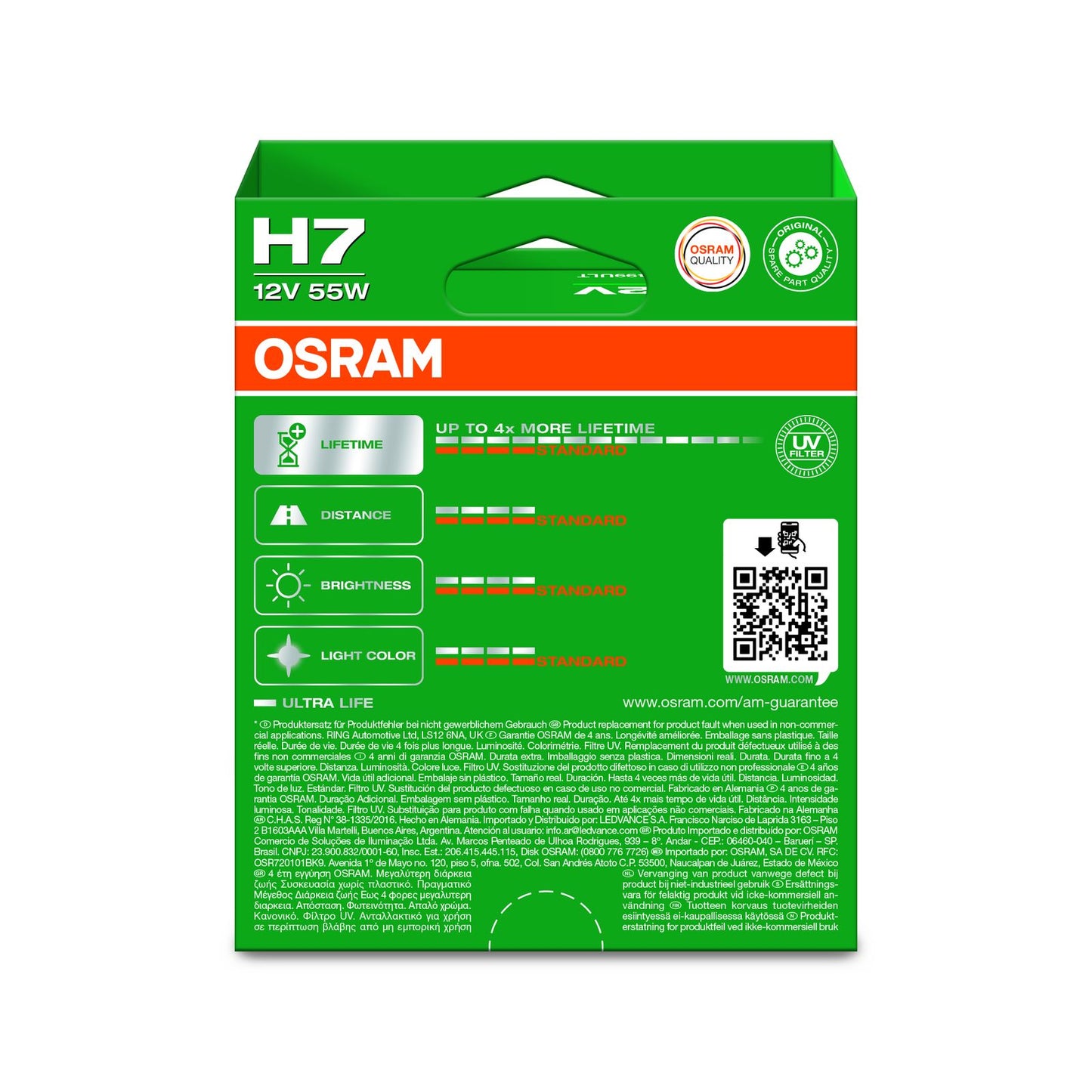 Osram Ultra Life H7 (Twin)