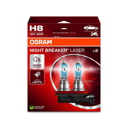 Osram Night Breaker Laser +150% H8 (Twin)