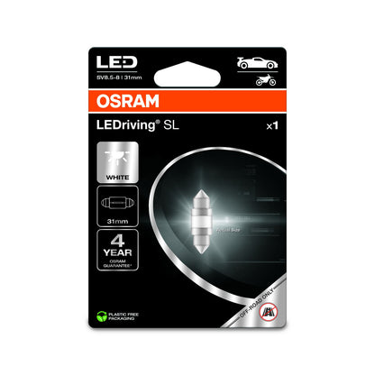 Osram LEDriving SL LED C5W 31mm Cool White (Single)
