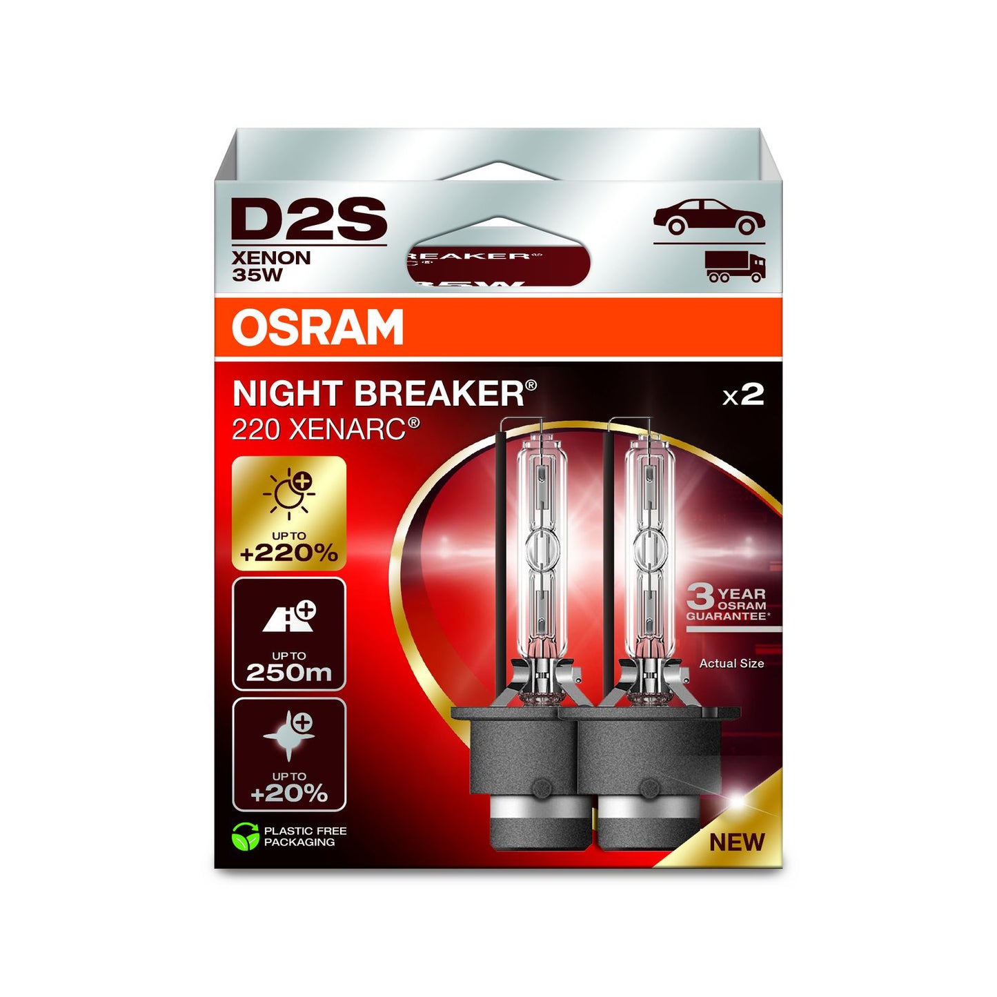 Osram Xenarc Night Breaker 220 D2S (Twin)