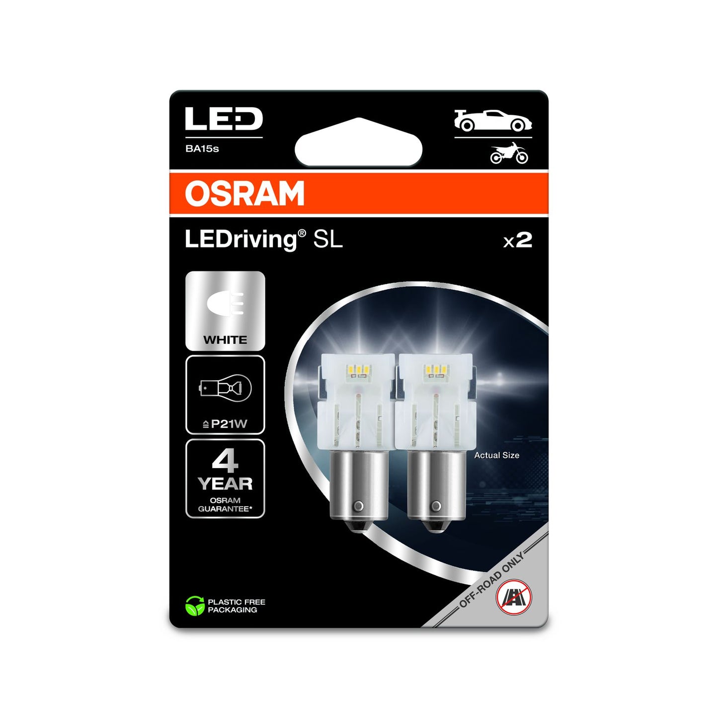 Osram LEDriving SL LED P21W Cool White (Twin)