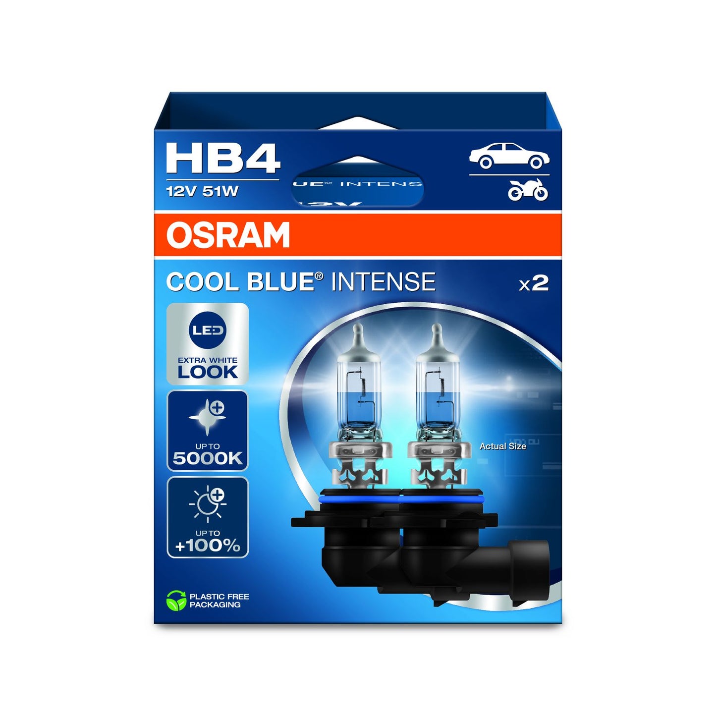 Osram Cool Blue Intense Next Gen HB4 (Twin)